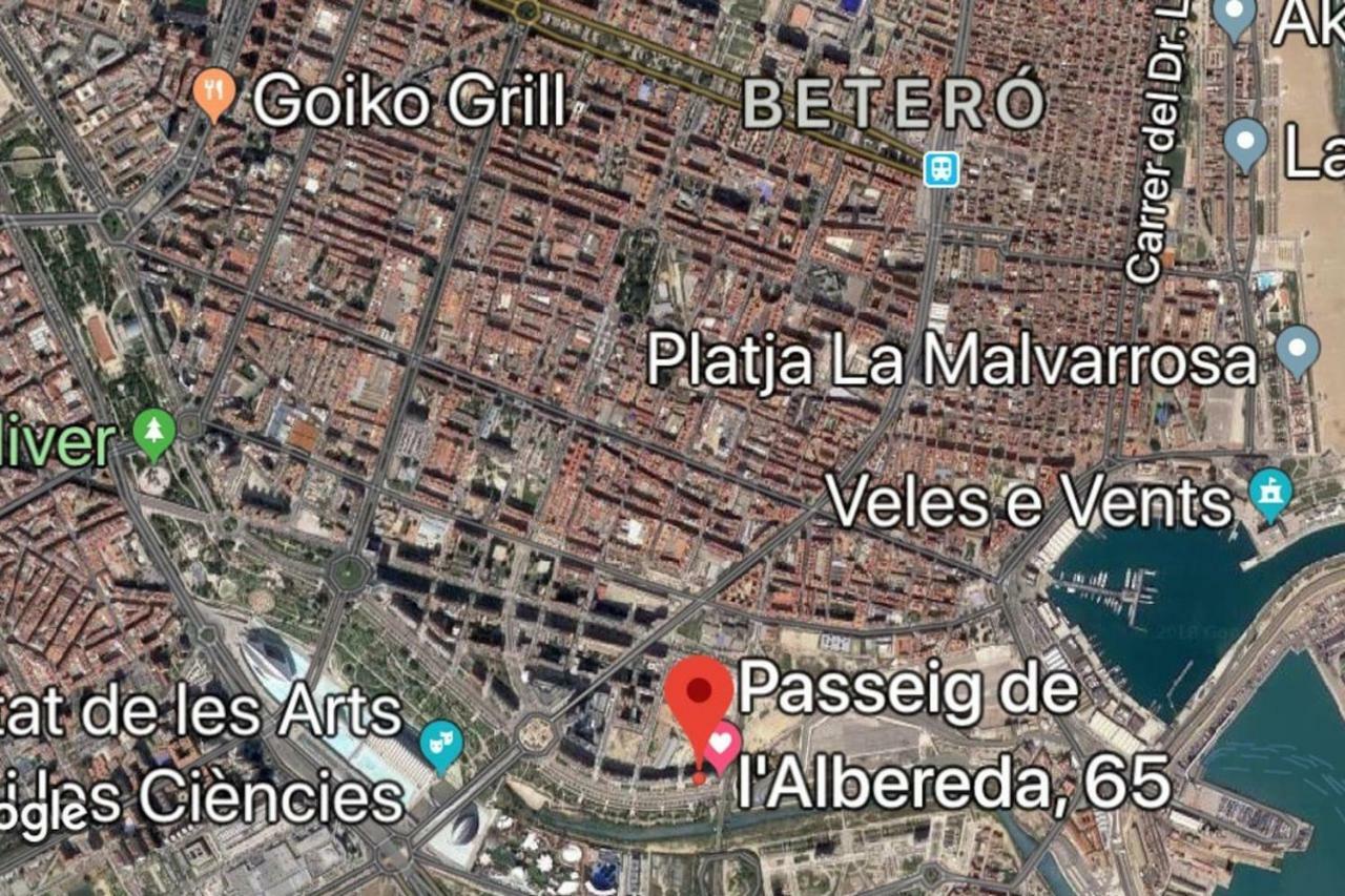 Loft En La Ciudad De Las Ciencias Y Cerca De La Playa Valencia Exterior photo